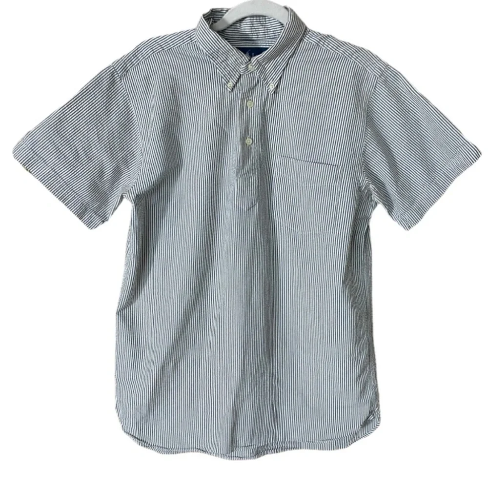 Ralph Lauren seersucker front pocket shirt m